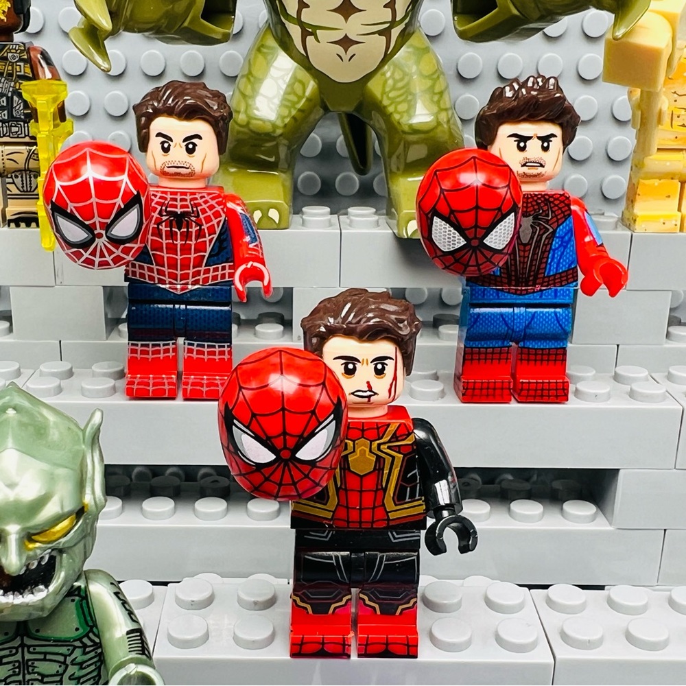 Spider Man: No Way Home Custom Minifigures Lot of 8 - Picture 4 of 7